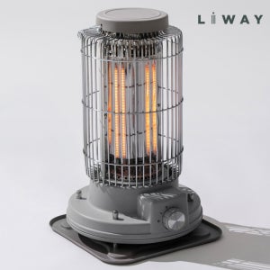 캠핑용 전기난로 전기 스토브 카본 히터 미니 발난로 전열기 모노블루