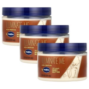 Vaseline 일루미네이트 미 휩드 바디 버터 325ml, 3개