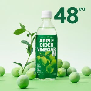 클룹 애사비소다 제로 탄산음료 매실 500ml, 48개