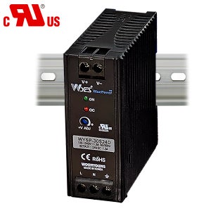 DIN-Rail형 1-Channel SMPS WYSP-50S24D 용량 50W 출력 24V