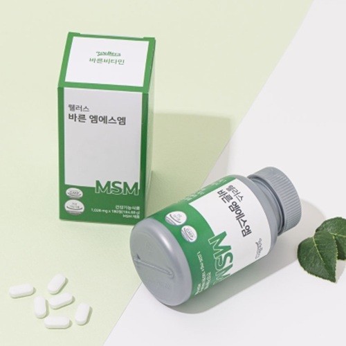 웰러스 바른 엠에스엠 1026mg 관절 연골 180정, 1개