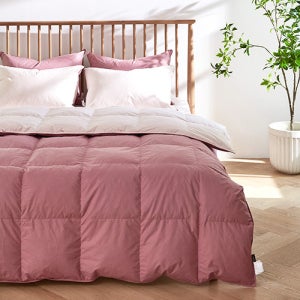 오폴레 호텔식 거위털 순면 구스이불 K  드라이로즈 강추위용 2.3kg, 1개