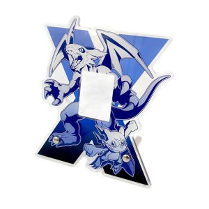 디지몬 25주년 기념 컬러 스크린 D-3 아크릴 케이스 25일D-3하이드로겔보호필름3매