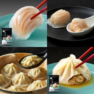 고메 샤오롱바오, 새우 하가우+통오징어만두 2개 증정