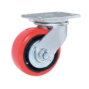 150mm(6인치) 단조 고하중 중하중 우레탄바퀴 산업용 캐스터 엘카 고중량 대차 구르마