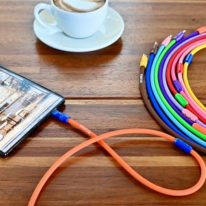 텍스트랩 USB C to C타입 240W 초고속 충전 PD 실리콘 케이블