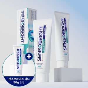 [본사배송] 센소브라이트 오리지널 시린이 브라이트닝 100gX5입+50G증정