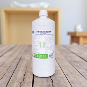이소프로필 알콜 이소프로판올 상처 소독약 이소프로필 알코올 액 1L