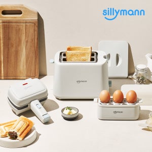 실리만 데일리 시리즈 3종 SET (3구 계란찜기+토스터기+샌드위치 메이커)