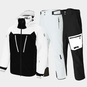 지프로그 스키복 세트 베일 블랙