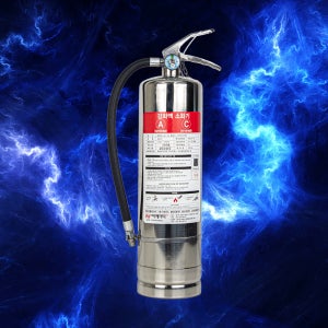 전기 화재소화기 4L 엔클리어 A C급 화재 비전도성 강화액 KFI승인