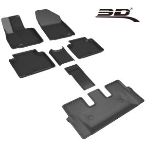 3D 카구 매트 특허 TPE 카매트 현대 팰리세이드 LX3 가솔린 7인승, 1열+2열+3열
