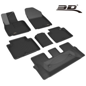 3D 카구 매트 TPE 카매트 현대 팰리세이드 LX3 가솔린 9인승, 1열+2열+3열