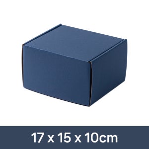 무지 선물상자 컬러박스 네이비 13호 (17x15x10cm) 캔들 머그컵 1구 포장 선물박스