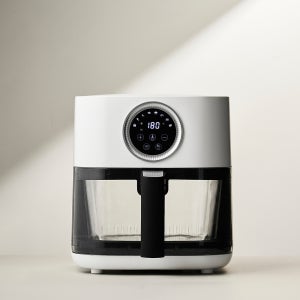 위닉스 moos 무스 글라스 에어프라이어 4L MKANG40-OWK