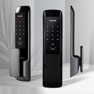 코콤 무타공도어락 내화형 현관문 푸시풀 도어락 디지털 현관 번호키 바로잠김 KDL-IP700(F)