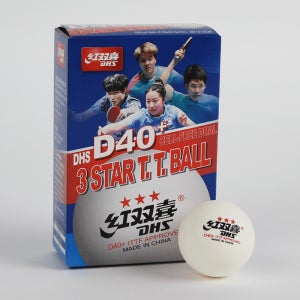 [DHS] D40+한국전용 시합구 6구입 공인 탁구공 공인구 전문가용 선수용