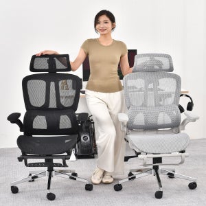 아우스 KOC-12 풀메쉬 컴퓨터의자 사무용 사무실 학생 공부 게이밍 PC방 의자