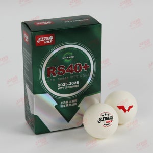 [DHS] RS40+ WTT 월드시리즈 시합구 6구입 공인 탁구공 공인구 전문가용 선수용