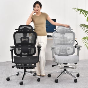 아우스 KOC-13 풀메쉬 6D 암레스트 컴퓨터의자 자세교정 사무용 학생 게이밍의자