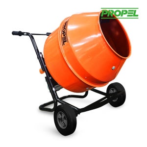 프로펠 전동 콘크리트 믹서기 PCM150 소형 시멘트 믹서기 통돌이 교반기