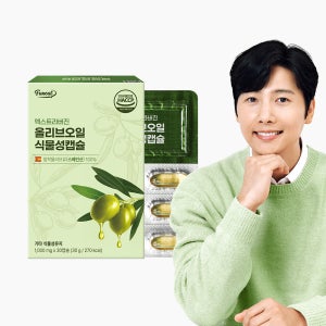 퍼니트 스페인 유기농 엑스트라버진 올리브오일 올리브유 식물성캡슐 30캡슐, 1개