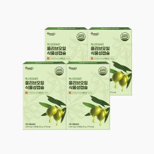 퍼니트 스페인 유기농 엑스트라버진 올리브오일 올리브유 식물성캡슐 30캡슐, 4개