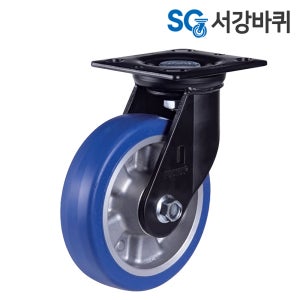 우레탄바퀴 PM130(5인치) 국산 중량 중하중 바퀴 캐스터 지덕 풋마스터 130mm 회전