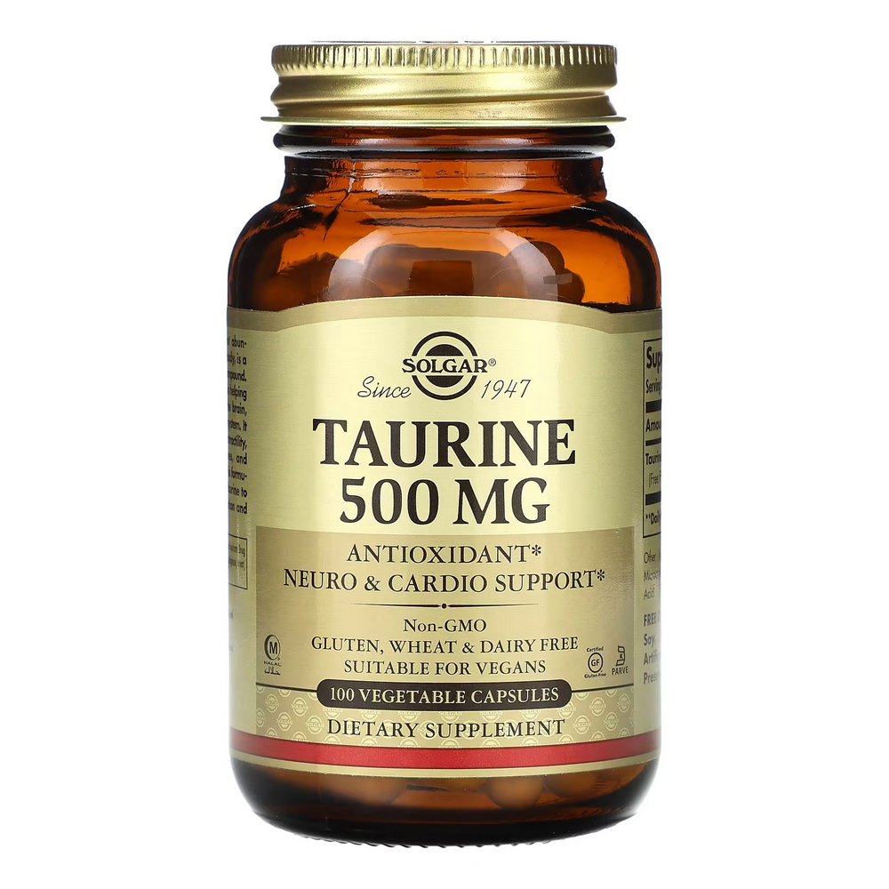 솔가 <b>타우린 500mg</b> 100베지터블캡슐