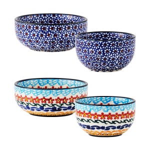 파뷔에 잘리피에 공기대접 2인세트 (네이비 믹스)