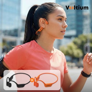 1+1 볼티움 수영 러닝 골전도 블루투스 무선 운동용 이어폰 아쿠아본x