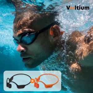 1+1 볼티움 수영 러닝 골전도 블루투스 무선 운동용