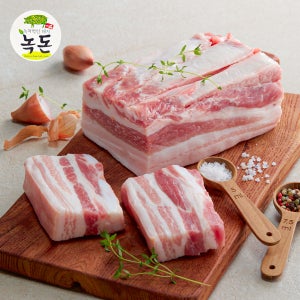 녹차먹인돼지 프리미엄 냉장 한돈 돼지고기 연말 선물세트 삼겹살 목살 등갈비 앞다리 가브리살 500g