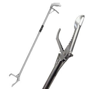 뱀집게 2m (스텐 해루질 접이식 만능 톱니 악어 다용도 집게)