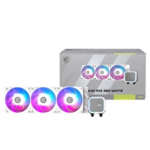 MSI MAG 코어리퀴드 A13 360 ARGB CPU수냉 쿨러 AM5 인텔 14세대 15세대 화이트