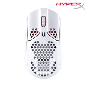 하이퍼엑스 펄스파이어 헤이스트 무선 게이밍 마우스 화이트 4P5D8AA