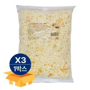 썬리취 디오 GC10 트리플슈레드(모짜8고다1체다1) 피자치즈 자연100 2.5kg 냉장 X 3봉