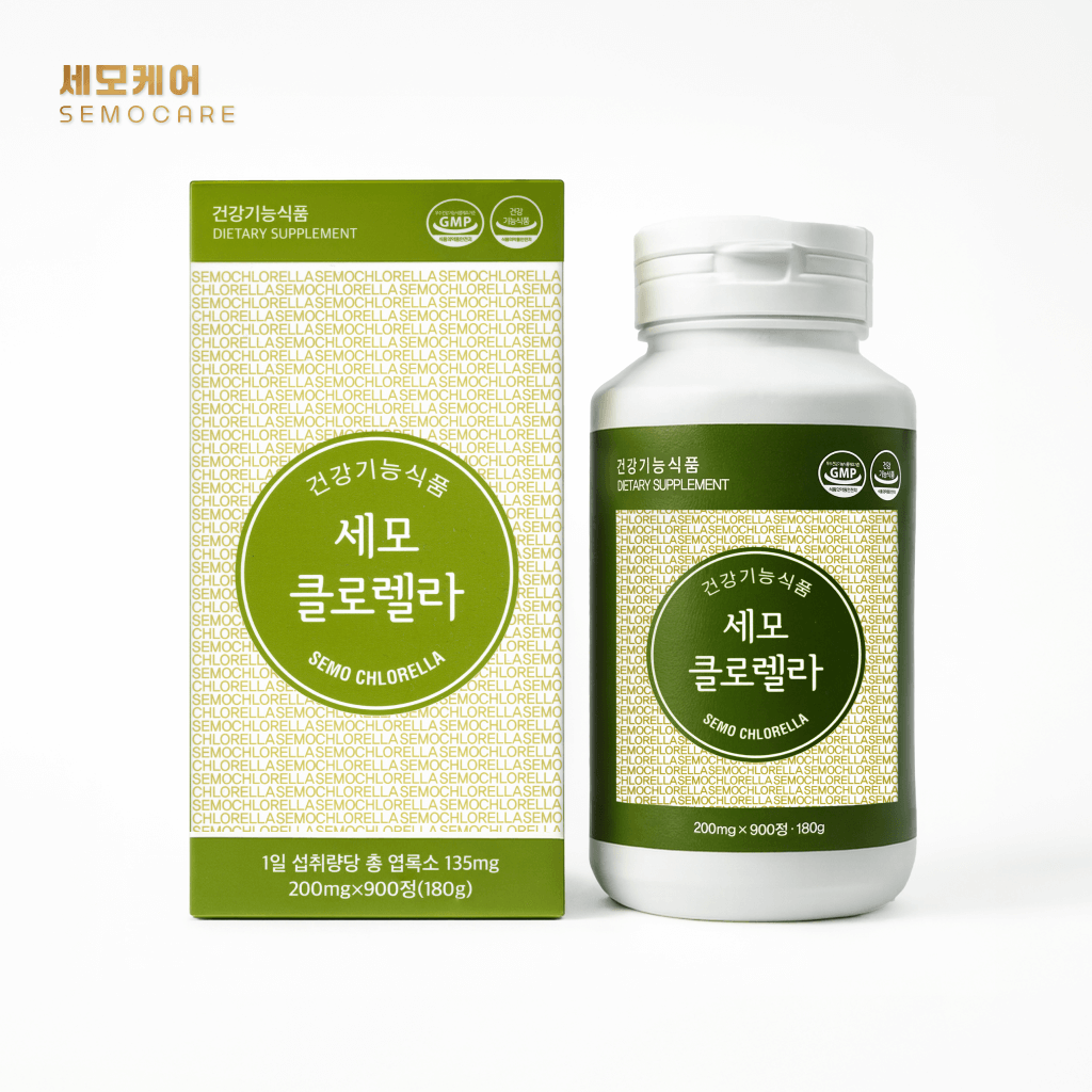 세모 클로렐라 엽록소 900정, 1개