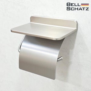 베르사츠 욕실 휴지걸이 선반형 화장실 거치대 욕실 스텐 화장지걸이 무광