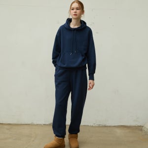 바이립밤 더블소프트 플리스 기모 후드 상하세트