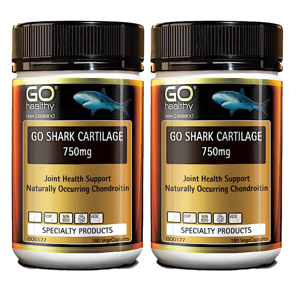 <b>고헬씨</b> 상어<b>연골</b> Shark Cartilage 750mg 180캡슐 2개