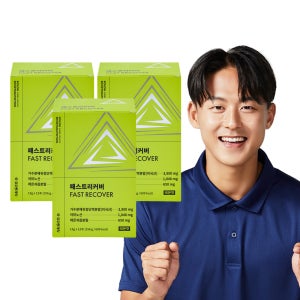 코오롱제약 패스트리커버 레몬맛, 12포, 3개