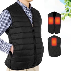 불가마 V넥스트라이프 발열조끼 온열 작업복 낚시 레져 캠핑 방한용 조끼