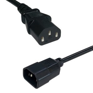 KC인증 캡코드 PC 파워코드 연장선 3M AC 220v 컴퓨터 장비 아답터 접지형 전원코드 길이 연장케이블 일자