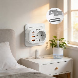 렌센트 해외여행용 고속충전기 미국 규격 일본 태국 대만 전환 플러크