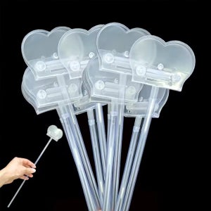 스마일파티 호일 풍선 스틱 막대