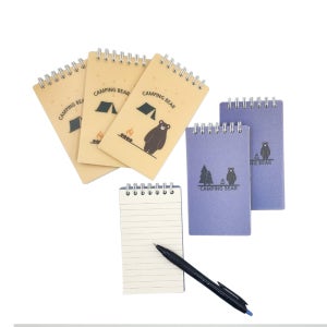 스토리 윈터베어 포켓 수첩 휴대용 작은 수첩 60매 6개