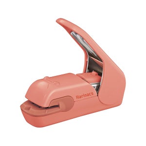 코쿠요 하리낙스 호치키스 심없는 압착 스테이플러 5매, 사몬 핑크