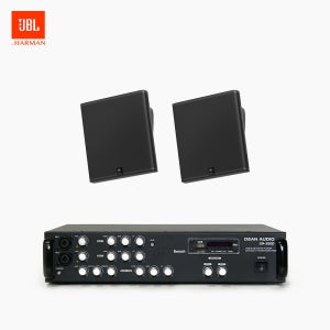 JBL SLP14T 벽부형 방수스피커 100W + SR-350D 앰프