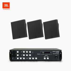 JBL SLP14T 벽부형 방수스피커 100W + SR-350D 앰프